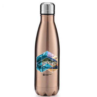Fishing Geometry' Stainless Steel Water Bottle